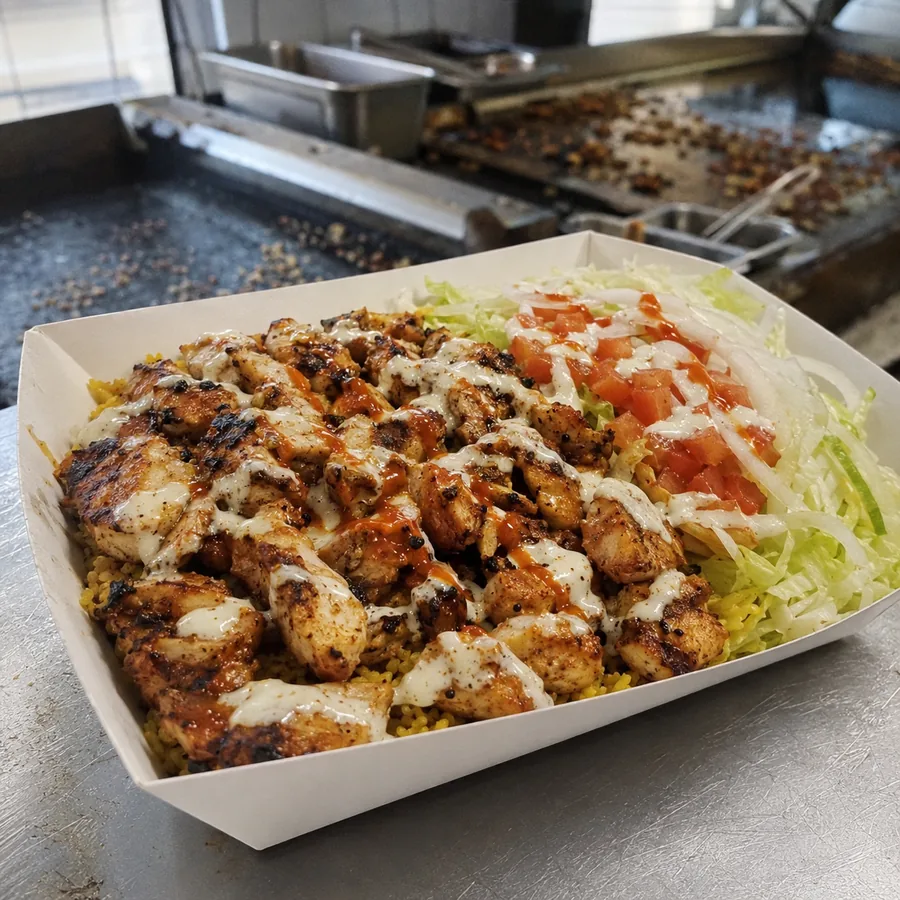 Chicken Over Rice