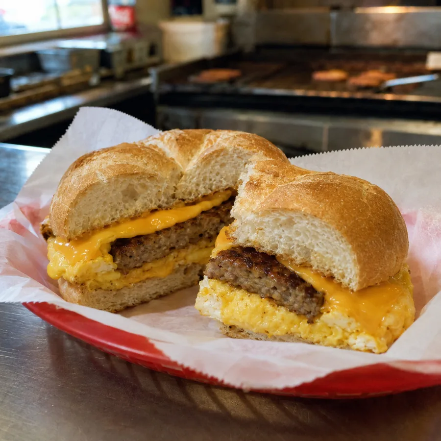 Sausage, Egg & Cheese